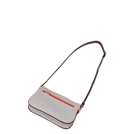 Cross-Bodi bag, lightning department, light gray color 15x24x5cm-2