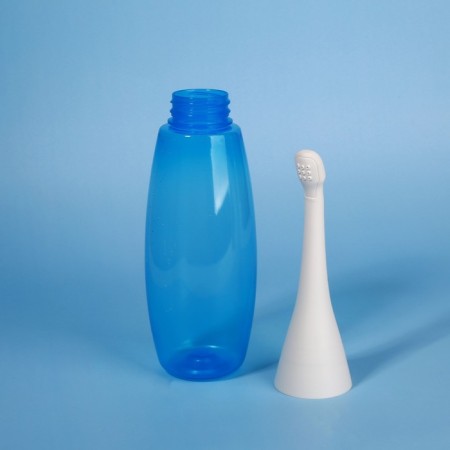 Portable shower - bidet, with a change of nozzle, 450 ml, blue color-9