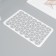 A set of plastic stencils "Geometry", 3 pcs