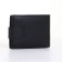 Male purse on a magnet, black color