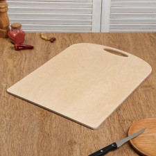 Dressing and serving wooden “rectangle m”, 50 × 37 × 0.8 cm