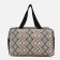 Lightning cosmetic bag, brown color