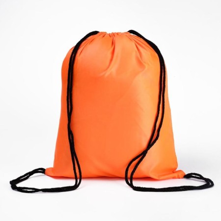 A bag for shoes 420 x 340 mm, calligrata "standard", (soft polyester, density 210 d), orange-2