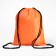 A bag for shoes 420 x 340 mm, calligrata "standard", (soft polyester, density 210 d), orange