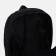 A backpack with a zipper, 3 outer pockets, black color
