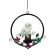 Garden lamp on the sunny battery "Polar owl", 27 cm, 1 LED, glow warm white