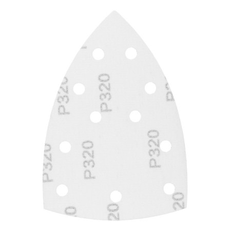 Triangle Abrasive Denzel 738677, on the thief. Submit, P 320, 150x150x100 mm, 5 pcs.-1