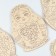 Harvesting for creativity. Wood painting "Matryoshka", 5 pcs
