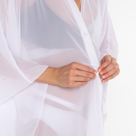 Tunic Beach female, white color, size 50-1