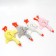 Soft toy "Goose", on a key fob, 20 cm, color mix