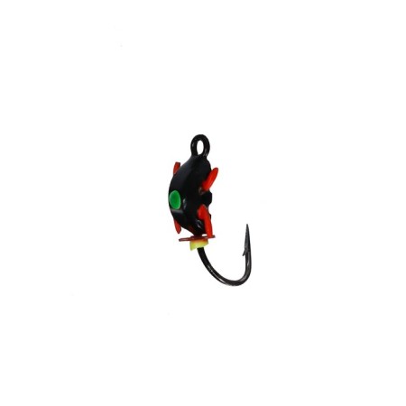 Mormyshka beetle with paws, weight 0.6 g, size 3-2