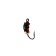 Mormyshka beetle with paws, weight 0.6 g, size 3