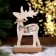 New Year's decor with backlight "Deer" 15 × 5 × 23.5 cm