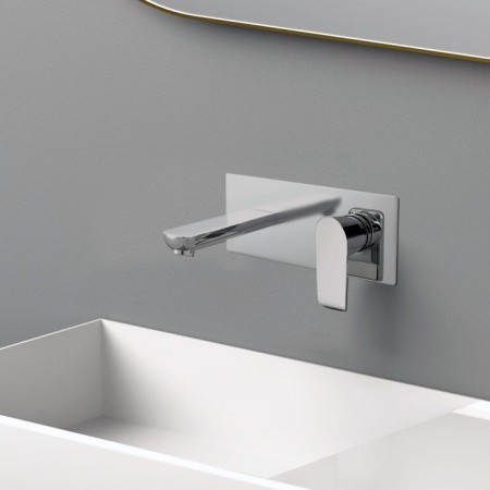 Vince Esse VBFW-1E1ch shell mixer, built-in, pour 180 mm, chrome-1
