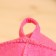 Sheepskin Bath cap, pink felt