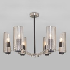 Ceiling chandelier in the style of Loft Grino, 60W, E14, 60x60x45 cm
