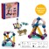 Magnetic designer for babies "Magic sticks with animals", 35 parts