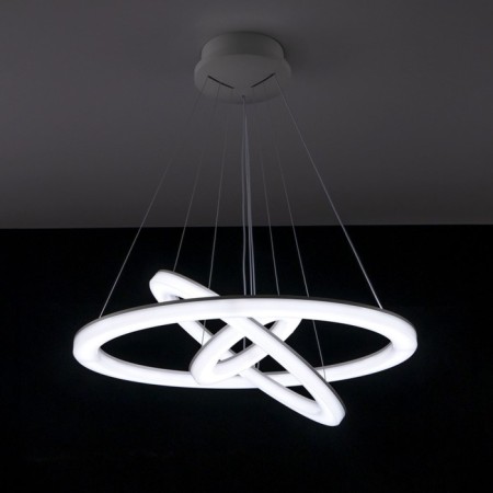 Suspended lamp Citilux "Electron" CL710A104S, 65x65x40 cm, 1x104W, LED, white color-33