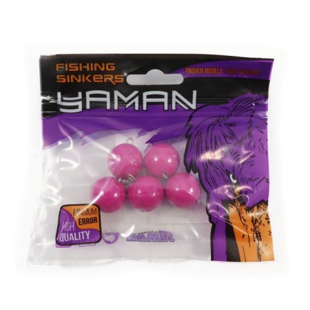 Cargo Cheburashka painted collapsible Yaman 5 pcs., 48 g, purple-3