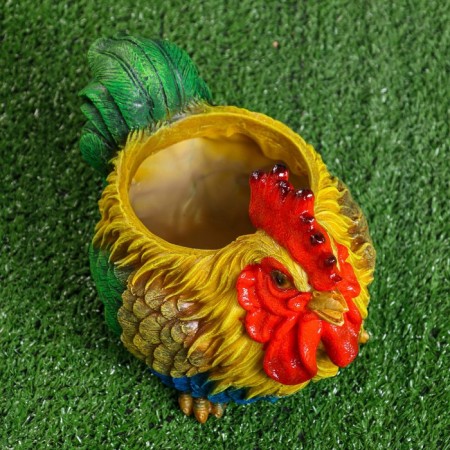 Figure Kashpo "Rooster" 25x16x18cm-4