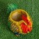 Figure Kashpo "Rooster" 25x16x18cm