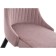 CHIL STILL A Metal Kora Metal/Velur, Black/Pink 47x57x89 cm