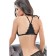 Bralett Norddiva, lace, with a front fasting, black, 85b