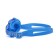 ATEMI S203 swimming glasses, children's, PVC/silicone, blue color