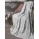 Blanket-worshiped, "imperial", size 180x200 cm, color gray color