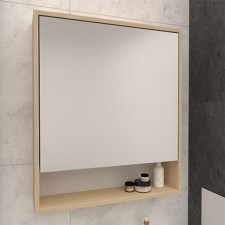Cabinet-mirror flora 60, sonoma color, 15 x 60 x 70