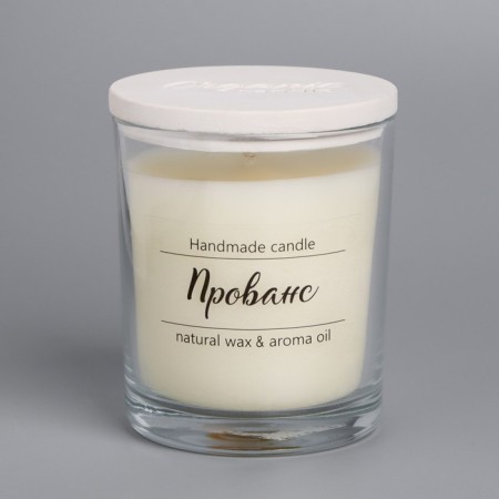 A candle in a glass flavored "Provence", 7x7 cm, 27 hours-3