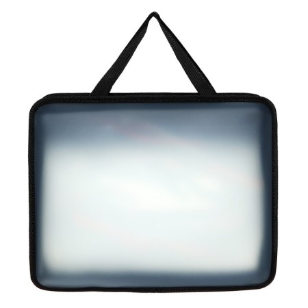 A4 notebook folder on zipper plastic 75mm 330 x 260 PM-A4-26 Mal "September 1: Call"-3