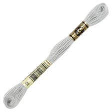 The threads of the DMC 117 (002), 12 pcs. packaged