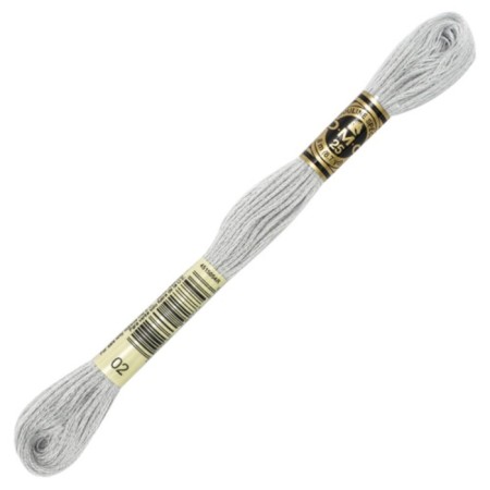 The threads of the DMC 117 (002), 12 pcs. packaged
