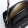 Bag Cross-Bodi with a zipper, black color