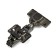 Loop overhead with an eccentric, Softly CLAP, Black Nickel color, 2 pcs.