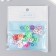 Beads for PVC "Smile on a circle" Color set 20 pcs 1x1x1 cm