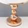 Hell's table lamp E27 40W gold 25x25x40 cm