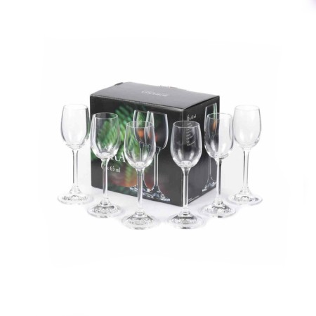 Set of glasses "Lara", colorless, 65 ml, 6 pcs.-1