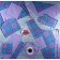Kit kitchen india: tablecloth 140x150 cm, serving napkin 40x40 cm. - 4 pcs, purple color