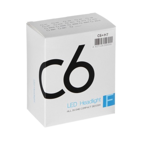 LED LED C6 C2R H7, head light, 2 pcs-4