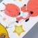 Interior color plastic sticker "Lisenok on an asteroid" 30x90 cm