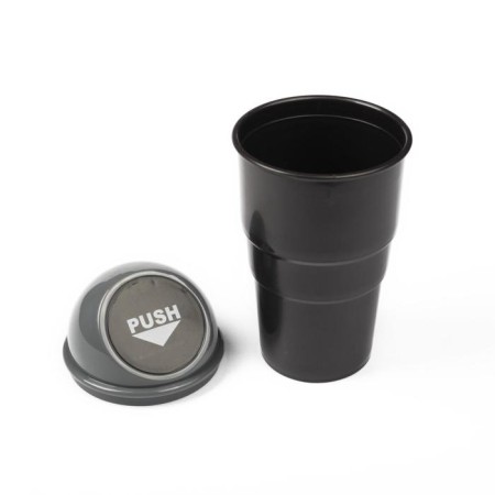 Garbage container in a cup holder, mix-5