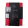 Glass sheet Mona Liza, size 200x220x25 cm, red color
