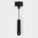 A hammer for meat of the share "square", 25 cm, black color