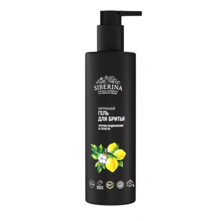 Natural shaving gel “Against irritation and dryness”, 200 ml-2