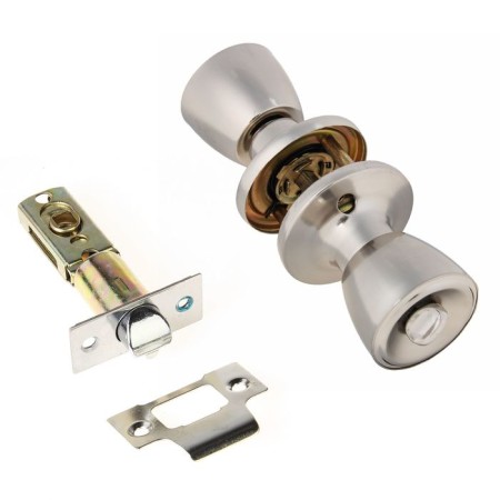 Latch 1202, with a latch, matte nickel color-1