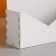 Kashpo wooden 18 × 6 × 20 cm envelope Radada "Complete", white give beautifully