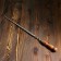 Shampoo with a wooden handle, working length - 40 cm, width - 10 mm, thickness - 3 mm with a pattern