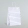 Crafts, white, “polka dots”, 32 x 24 x 10.5 cm